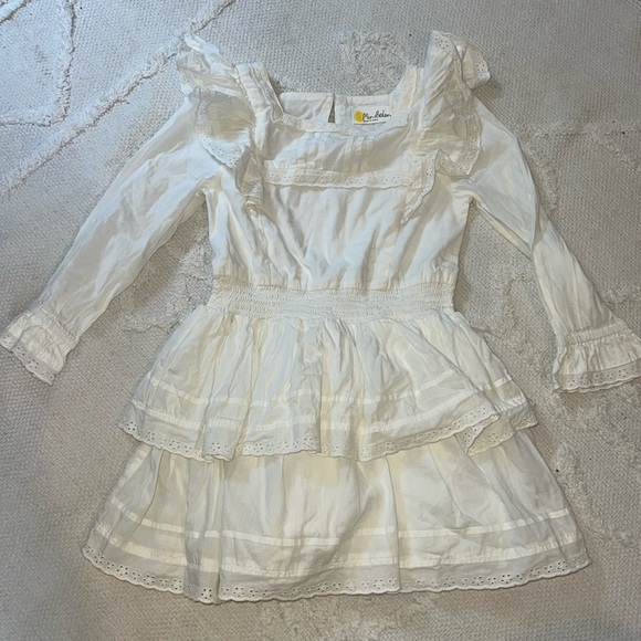 Mini Boden Tiered Ruffle Dress 4/5 - Picture 1 of 6